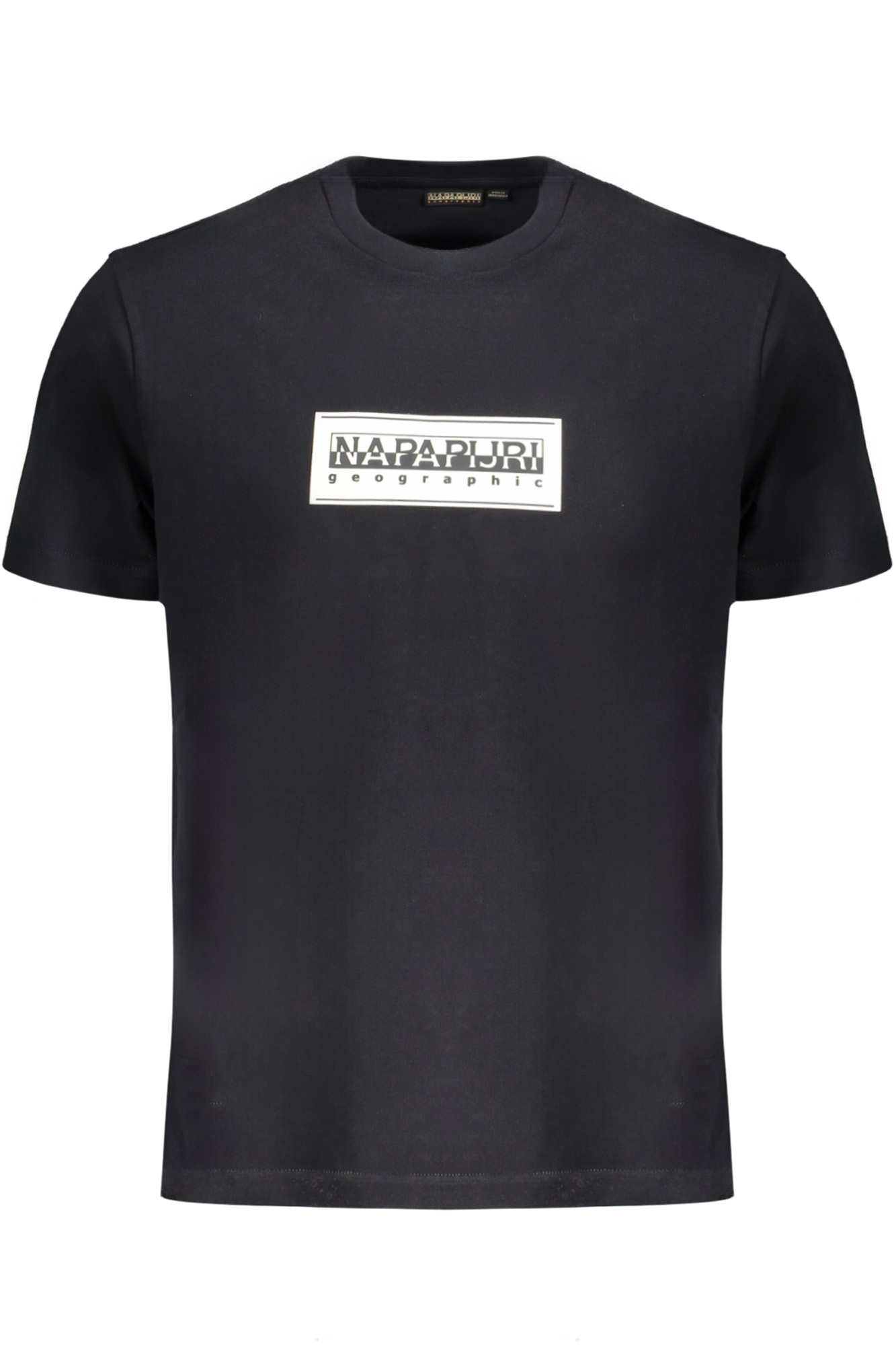 Мужская футболка Napapijri хлопковая с контрастным принтом, черный
Мужская футболка Napapijri хлопковая с контрастным принтом, черный