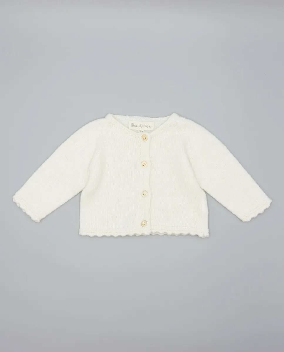 Вязаная детская куртка для девочки с декоративной пуговицей Fina Ejerique, синий
Вязаная детская куртка для девочки с декоративной пуговицей Fina Ejerique, синий