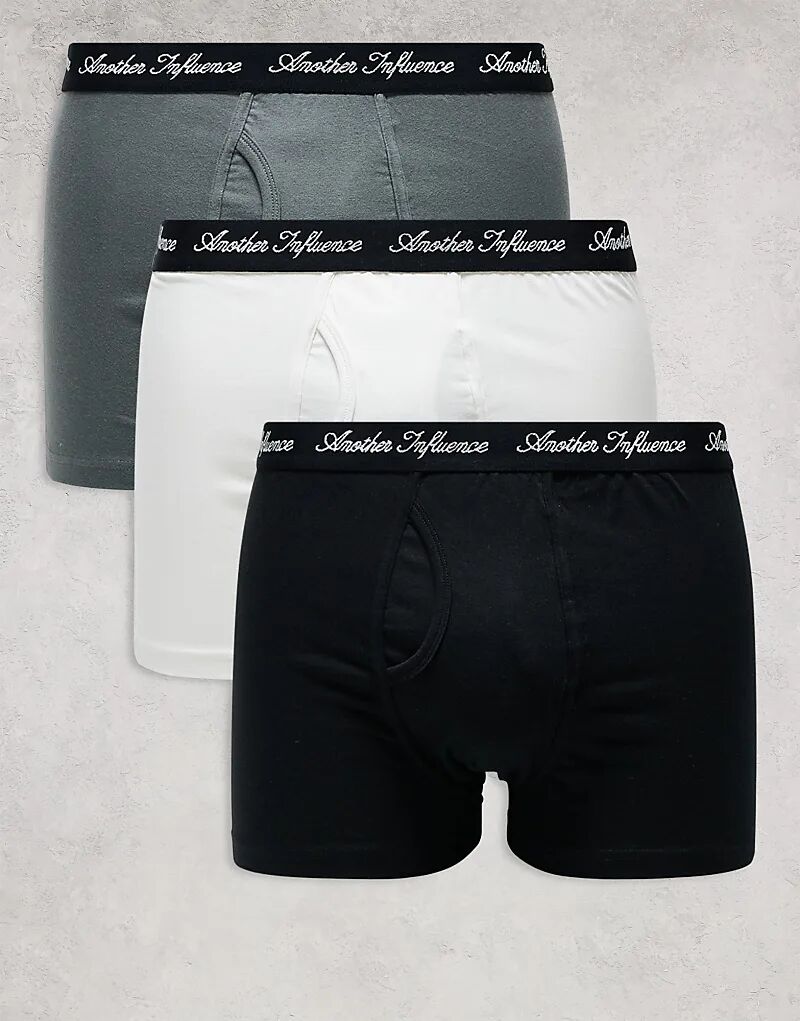 Мультиупаковка набор из 3 боксеров в мульти Another Influence
Мультиупаковка набор из 3 боксеров в мульти Another Influence