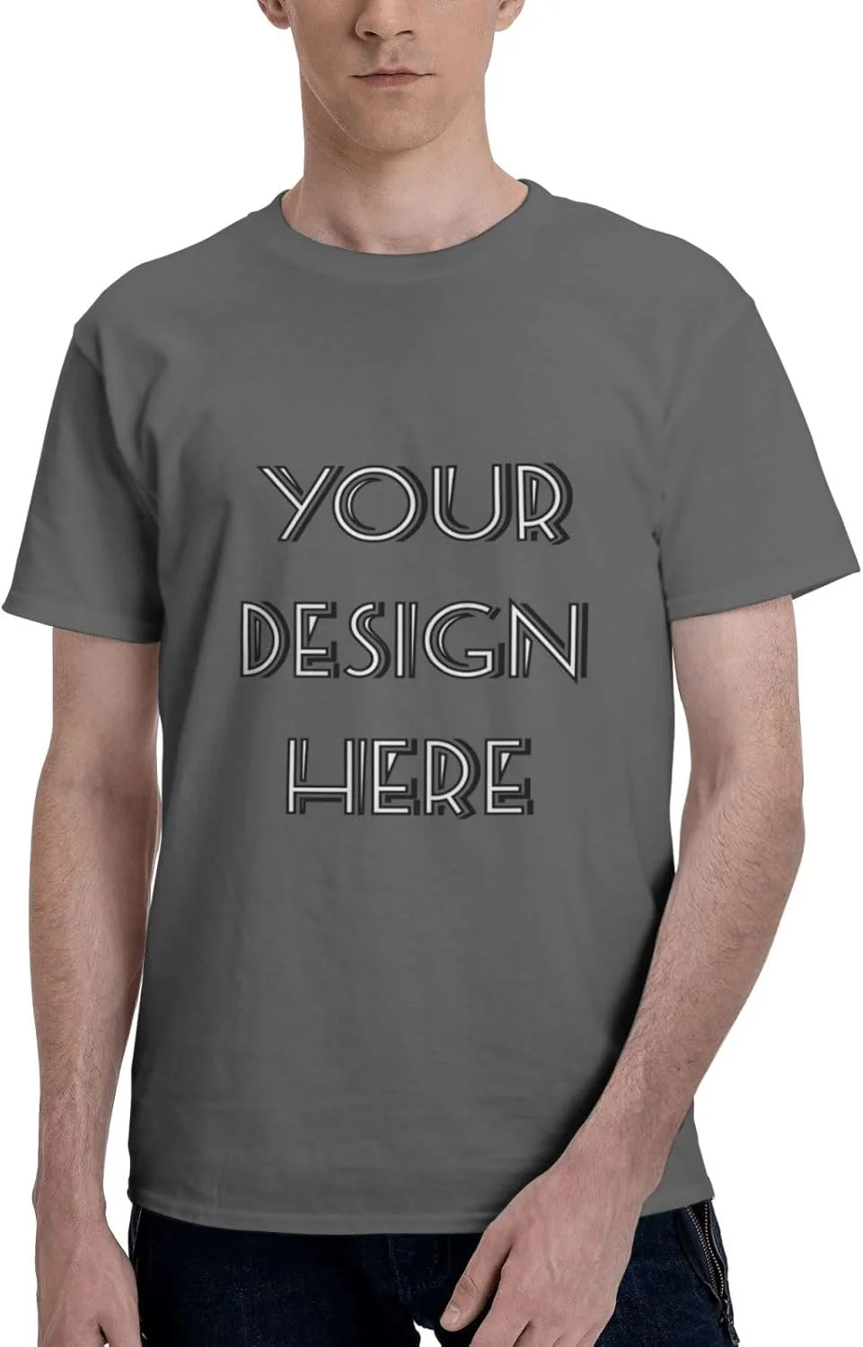 Футболка Custom с принтом и текстом
Футболка Custom с принтом и текстом