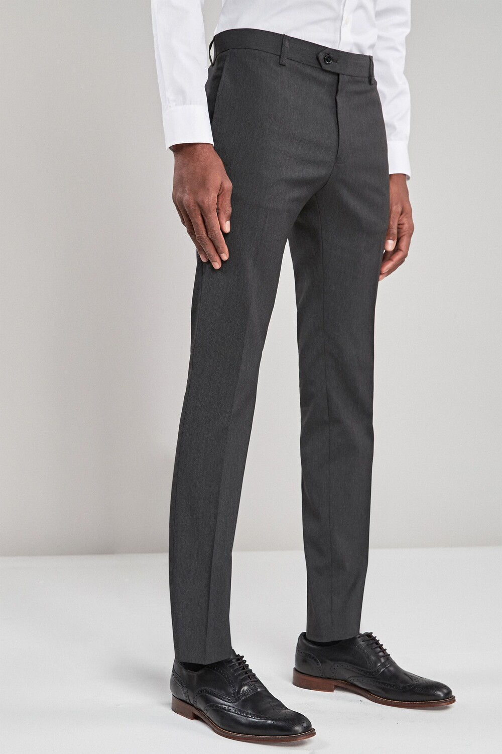 Элегантные брюки стрейч Next, черный
Элегантные брюки стрейч Next, черный