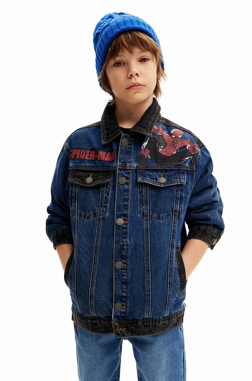 Джинсовая куртка Desigual SPIDERMAN для мальчика, темно-синий
Джинсовая куртка Desigual SPIDERMAN для мальчика, темно-синий