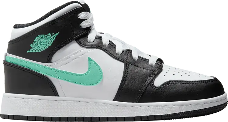 Кроссовки Air Jordan 1 Mid GS 'Green Glow', белый
Кроссовки Air Jordan 1 Mid GS 'Green Glow', белый