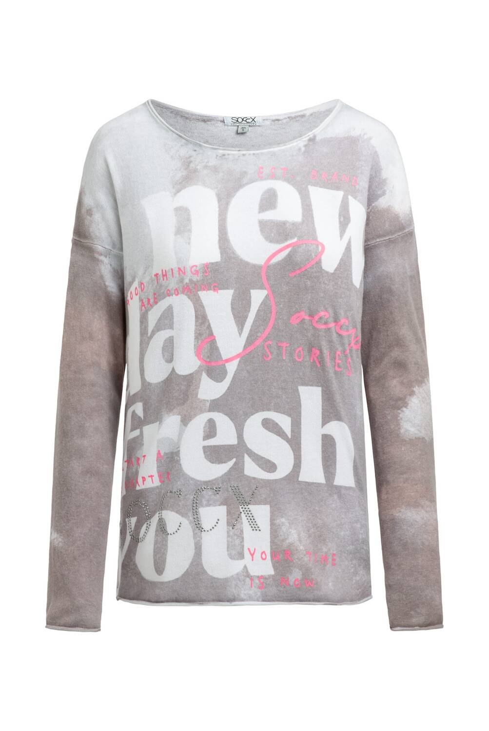 Soccx Свитер в сером цвете
Soccx Свитер в сером цвете