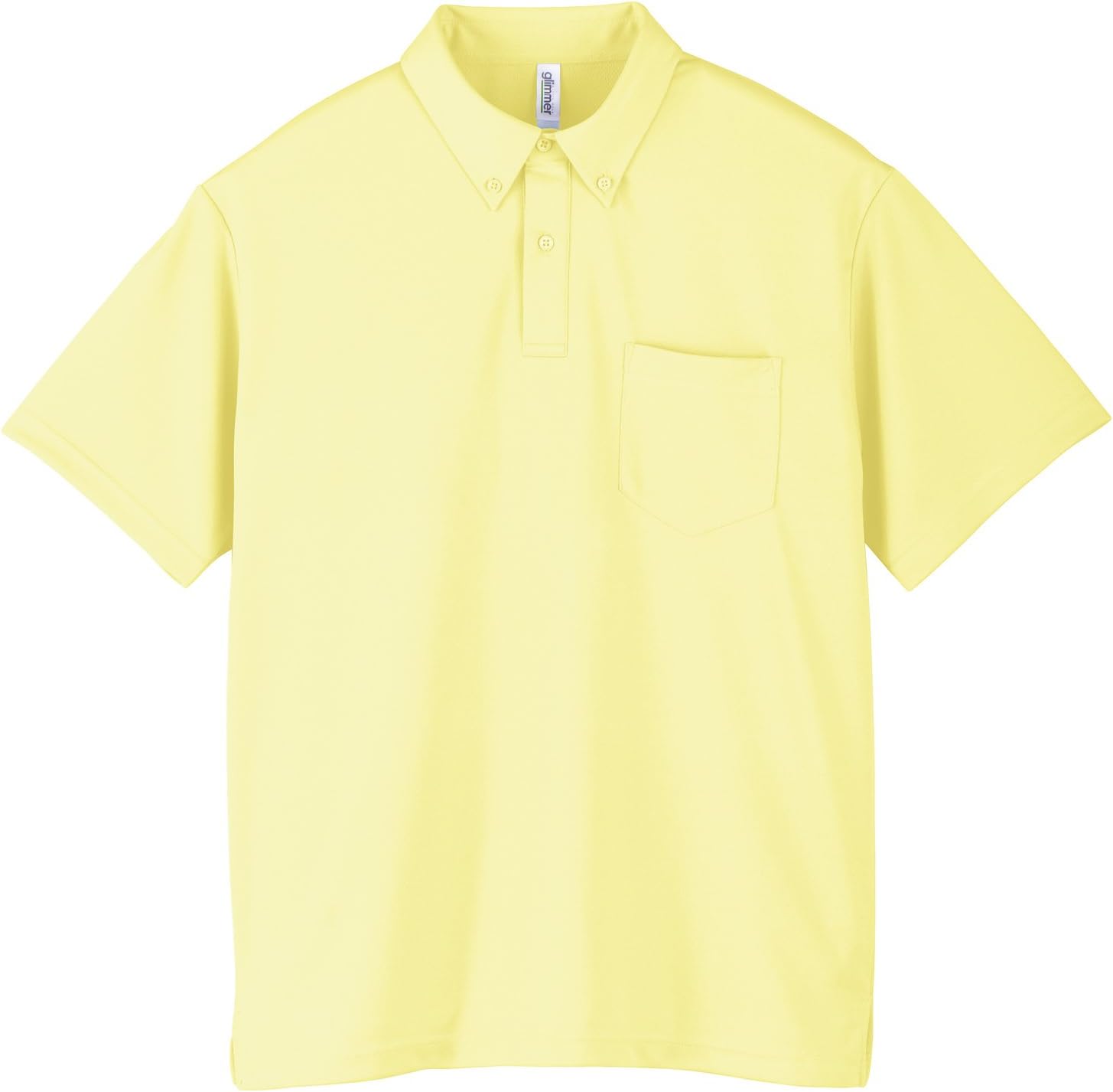 Футболка-поло Glimmer 00331-ABP с коротким рукавом, плотность ткани 4,4 унции, на пуговицах, с карманом, светло-желтый
Футболка-поло Glimmer 00331-ABP с коротким рукавом, плотность ткани 4,4 унции, на пуговицах, с карманом, светло-желтый