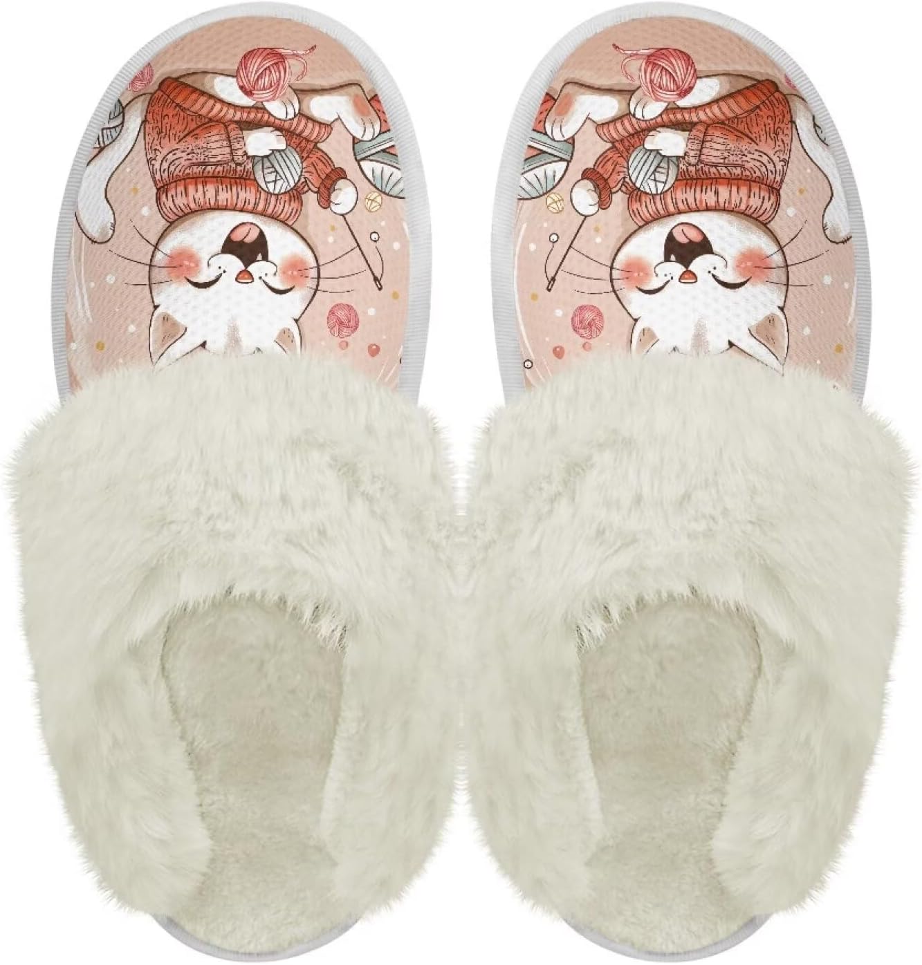 Хлопковые тапочки PJHEQOXE с пушистыми краями, домашние тапочки для дома и улицы, хлопковые тапочки унисекс, Tailor Cat
Хлопковые тапочки PJHEQOXE с пушистыми краями, домашние тапочки для дома и улицы, хлопковые тапочки унисекс, Tailor Cat