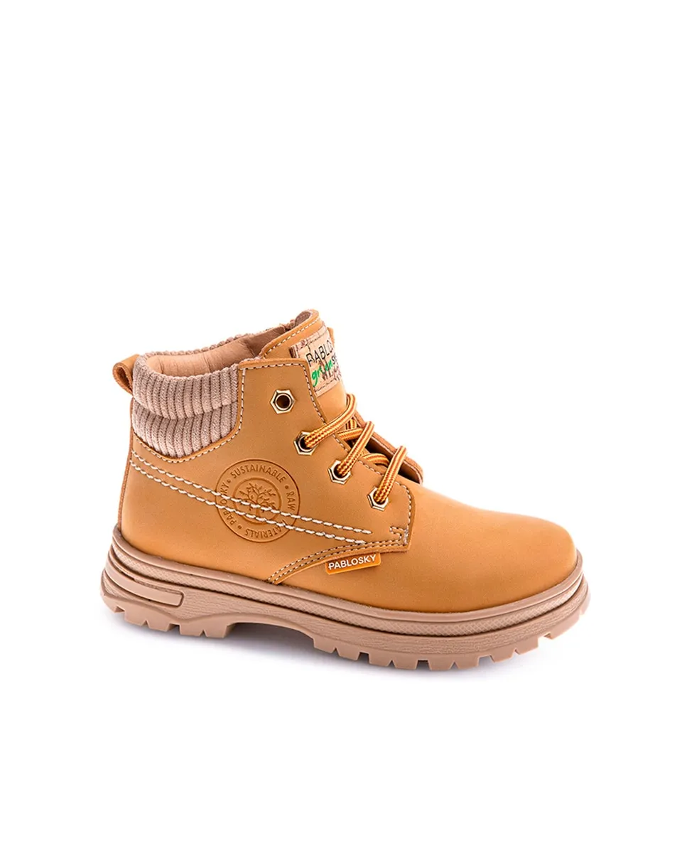 Детские ботинки на молнии Pablosky, желтый
Детские ботинки на молнии Pablosky, желтый