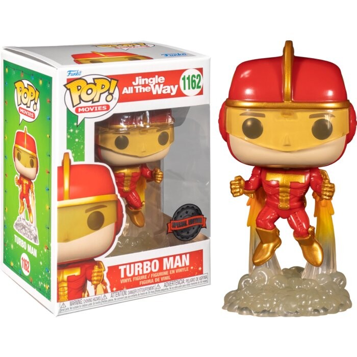 Funko POP! Jingle All The Way Turbo Man 1162 SE
Funko POP! Jingle All The Way Turbo Man 1162 SE