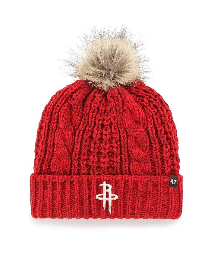 Женская вязаная шапка с манжетами и помпоном '47 Red Houston Rockets Meeko '47 Brand, красный
Женская вязаная шапка с манжетами и помпоном '47 Red Houston Rockets Meeko '47 Brand, красный