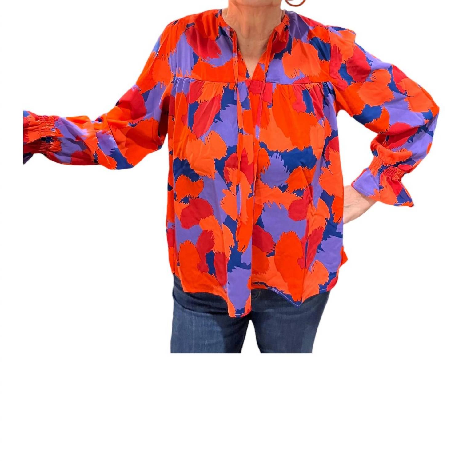 Топ Елена с длинными рукавами в цвете Lovestruck Teal MICHELLE MCDOWELL
Топ Елена с длинными рукавами в цвете Lovestruck Teal MICHELLE MCDOWELL