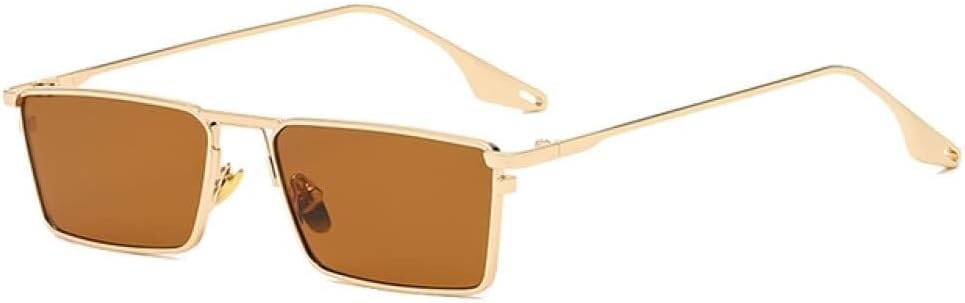 Маленькие прямоугольные солнцезащитные очки для мужчин и женщин, классические, золотистые, с черными линзами, металлическая квадратная оправа, винтажный стиль, спортивные очки, защита от ультрафиолета UV400 LXLHWN, Gold Tea
Маленькие прямоугольные солнцезащитные очки для мужчин и женщин, классические, золотистые, с черными линзами, металлическая квадратная оправа, винтажный стиль, спортивные очки, защита от ультрафиолета UV400 LXLHWN, Gold Tea