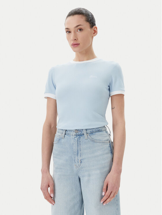 Футболка обычного кроя V5GP08 KCRN2 Guess, голубой
Футболка обычного кроя V5GP08 KCRN2 Guess, голубой