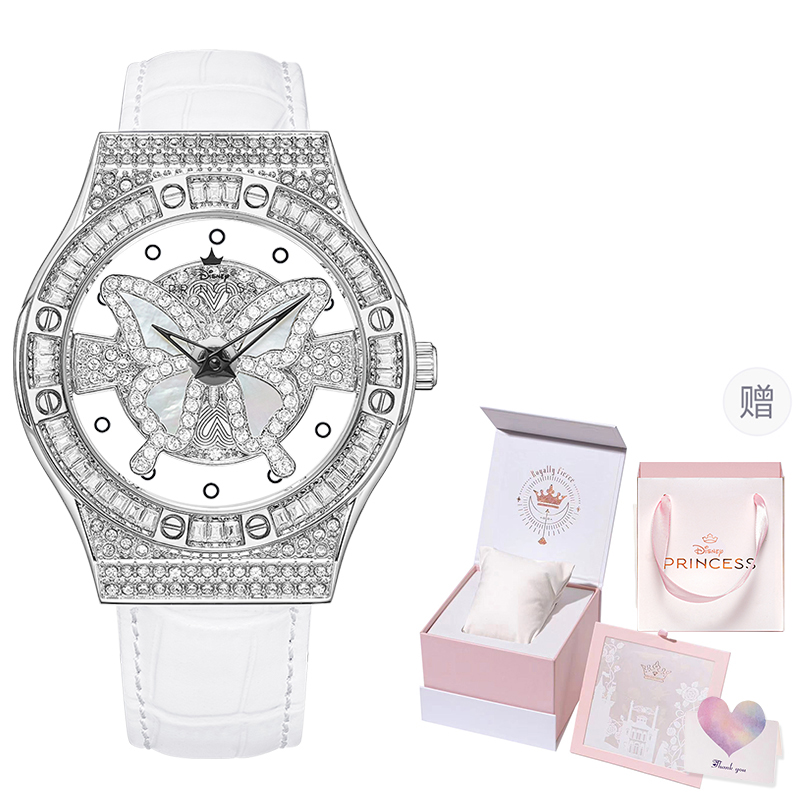 Disney Часы Little Blessing Butterfly Quartz Movement Watch Women's Watch Cut Out Dial
Disney Часы Little Blessing Butterfly Quartz Movement Watch Women's Watch Cut Out Dial