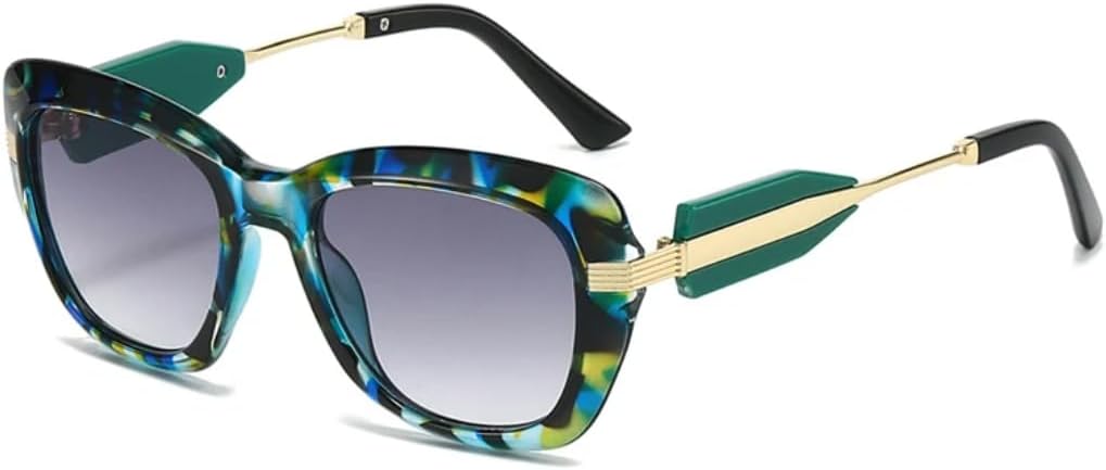 Модные женские солнцезащитные очки в стиле ретро с леопардовым принтом и градиентом, защита от УФ-излучения UV400; мужские трендовые солнцезащитные очки HHZZYVY, Blue Pattern Gray
Модные женские солнцезащитные очки в стиле ретро с леопардовым принтом и градиентом, защита от УФ-излучения UV400; мужские трендовые солнцезащитные очки HHZZYVY, Blue Pattern Gray