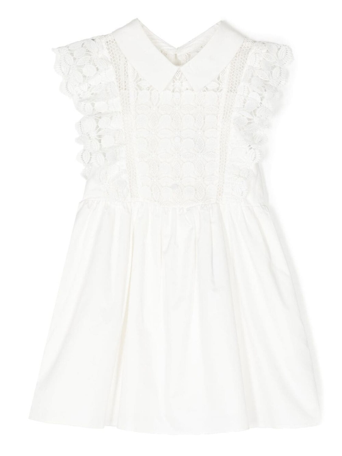 Self-Portrait Kids платье без рукавов с кружевом, белый
Self-Portrait Kids платье без рукавов с кружевом, белый