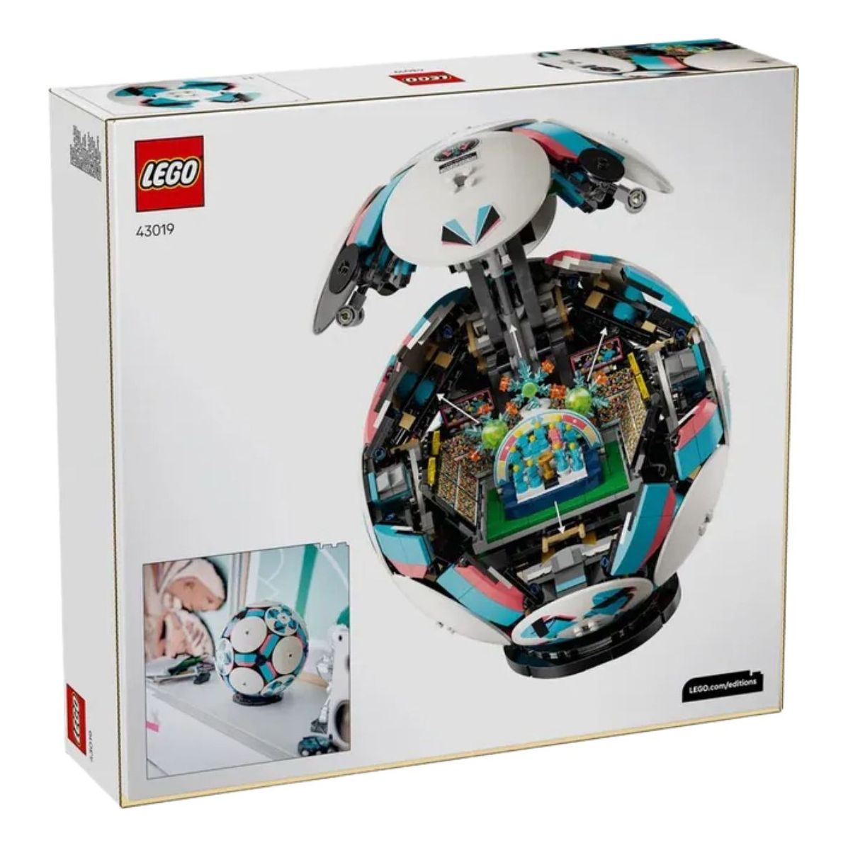 Футбольный мяч Lego
Футбольный мяч Lego