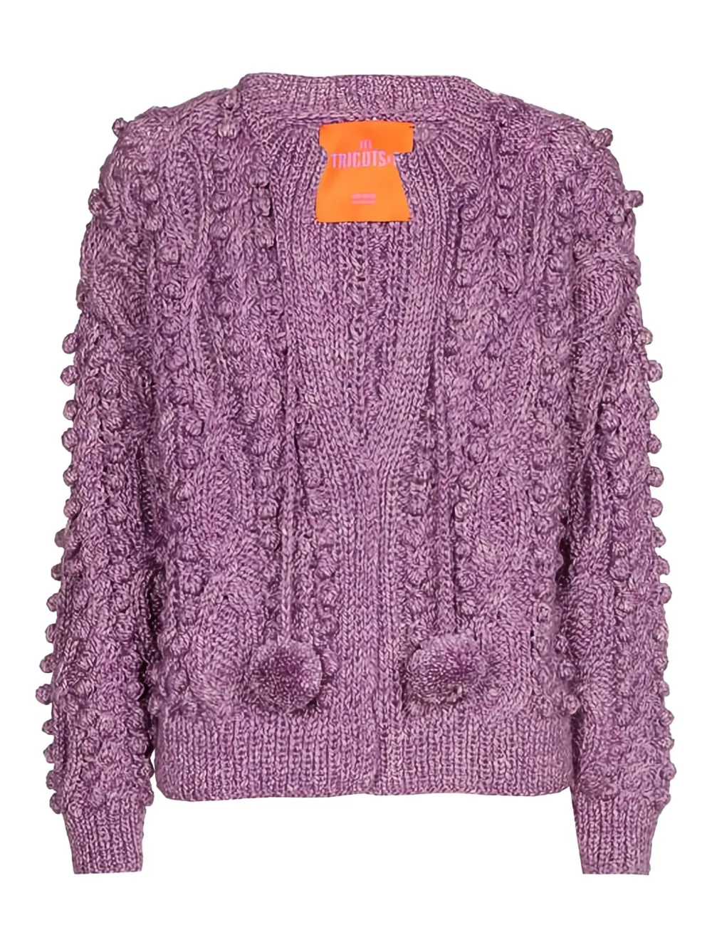 Кардиган с бусинами Les Tricots, фиолетовый
Кардиган с бусинами Les Tricots, фиолетовый