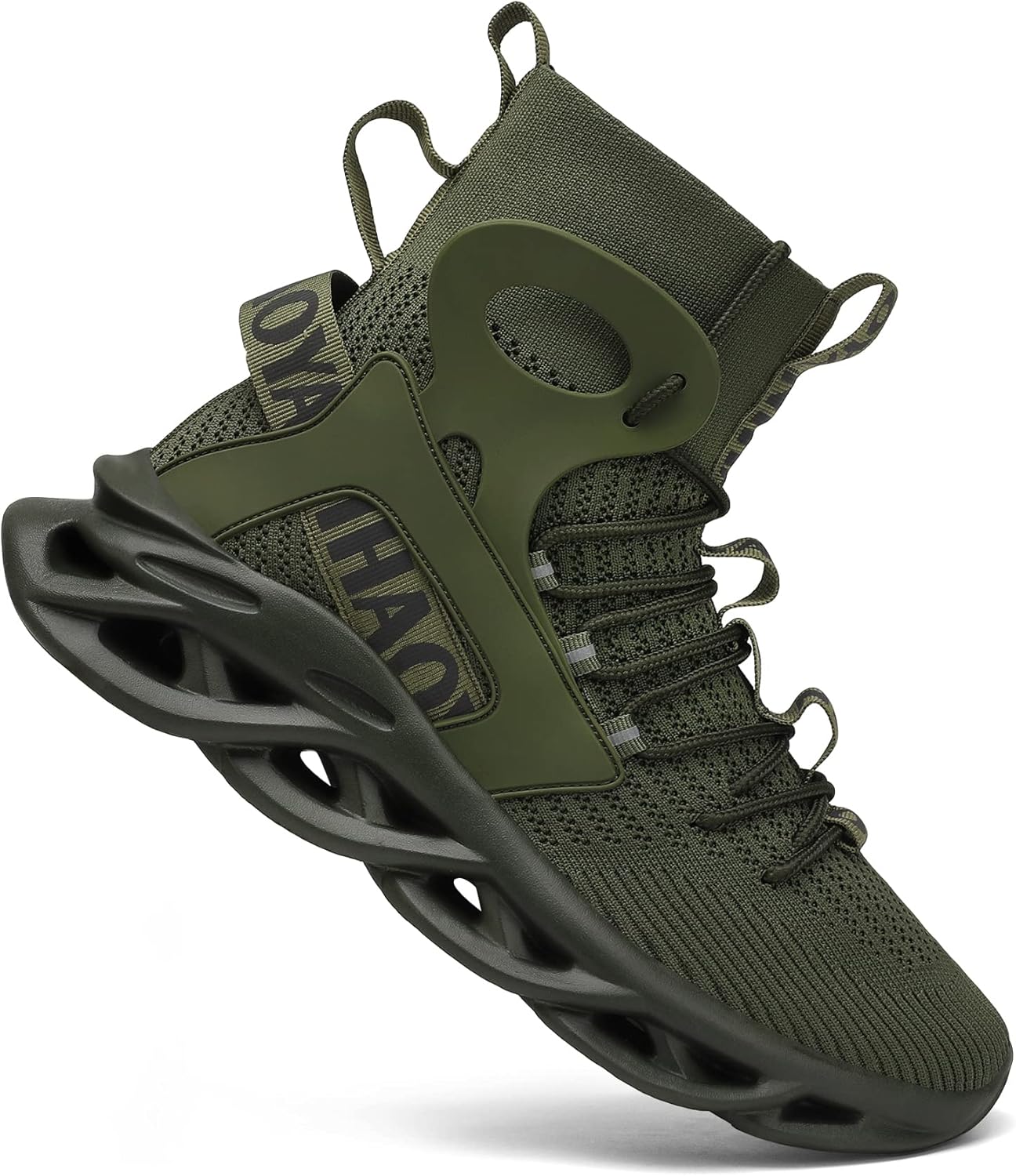 Кроссовки Nihaoya для мужчин, для спортивной ходьбы, бега и тенниса, модные сникерсы, зеленый
Кроссовки Nihaoya для мужчин, для спортивной ходьбы, бега и тенниса, модные сникерсы, зеленый