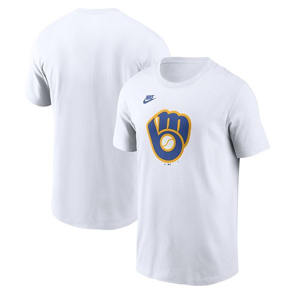 Мужская белая футболка milwaukee brewers cooperstown collection logo Nike
Мужская белая футболка milwaukee brewers cooperstown collection logo Nike