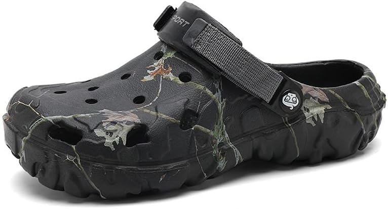 Мужские и женские сабо с поддержкой свода стопы Мужские сабо Спортивные сандалии для взрослых Обувь для сада с легким надеванием Vandimor, черный
Мужские и женские сабо с поддержкой свода стопы Мужские сабо Спортивные сандалии для взрослых Обувь для сада с легким надеванием Vandimor, черный