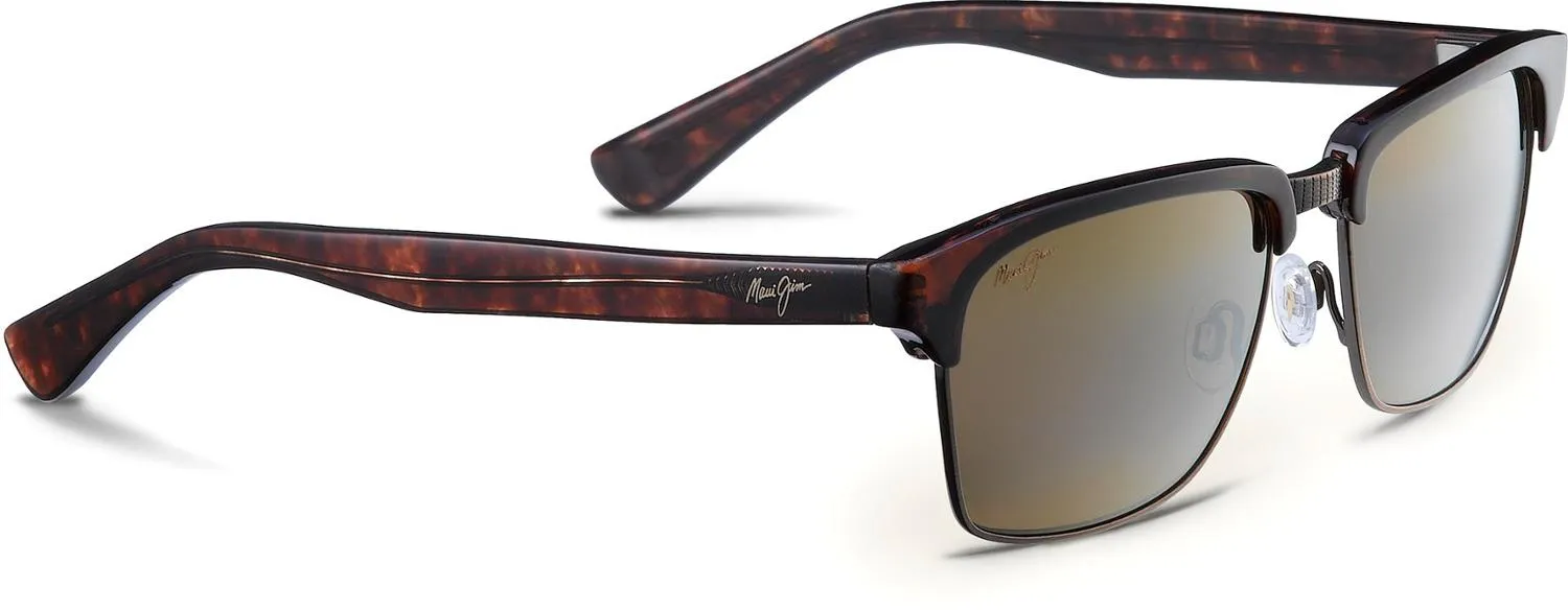 Поляризованные очки Kawika - Мужские Maui Jim, Tortoise/Antique Gold 
Поляризованные очки Kawika - Мужские Maui Jim, Tortoise/Antique Gold
