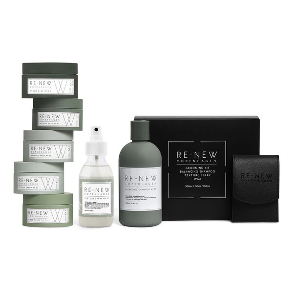 Набор Essential Care с мягкой грязевой пастой для укладки волос, 1 упаковка Re-New Copenhagen Essential grooming
Набор Essential Care с мягкой грязевой пастой для укладки волос, 1 упаковка Re-New Copenhagen Essential grooming