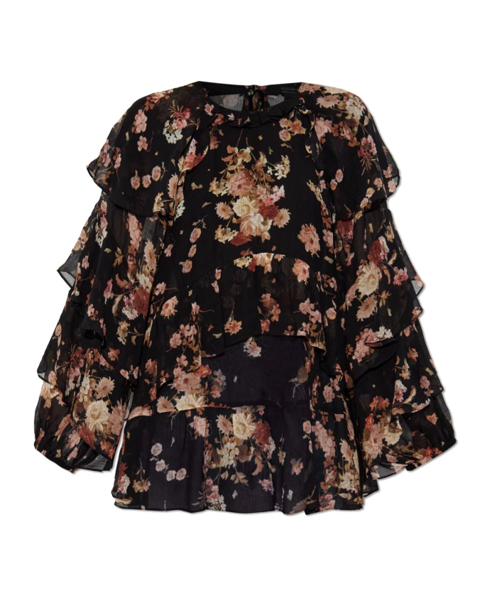 Топ Лисси Allsaints, черный
Топ Лисси Allsaints, черный