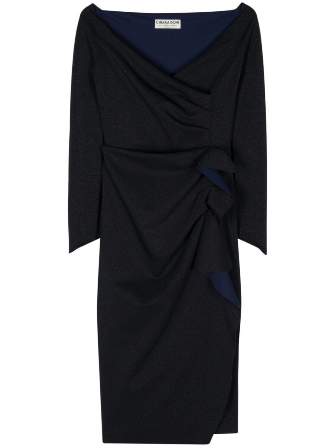 CHIARA BONI La Petite Robe платье Silveria со сборками, синий
CHIARA BONI La Petite Robe платье Silveria со сборками, синий