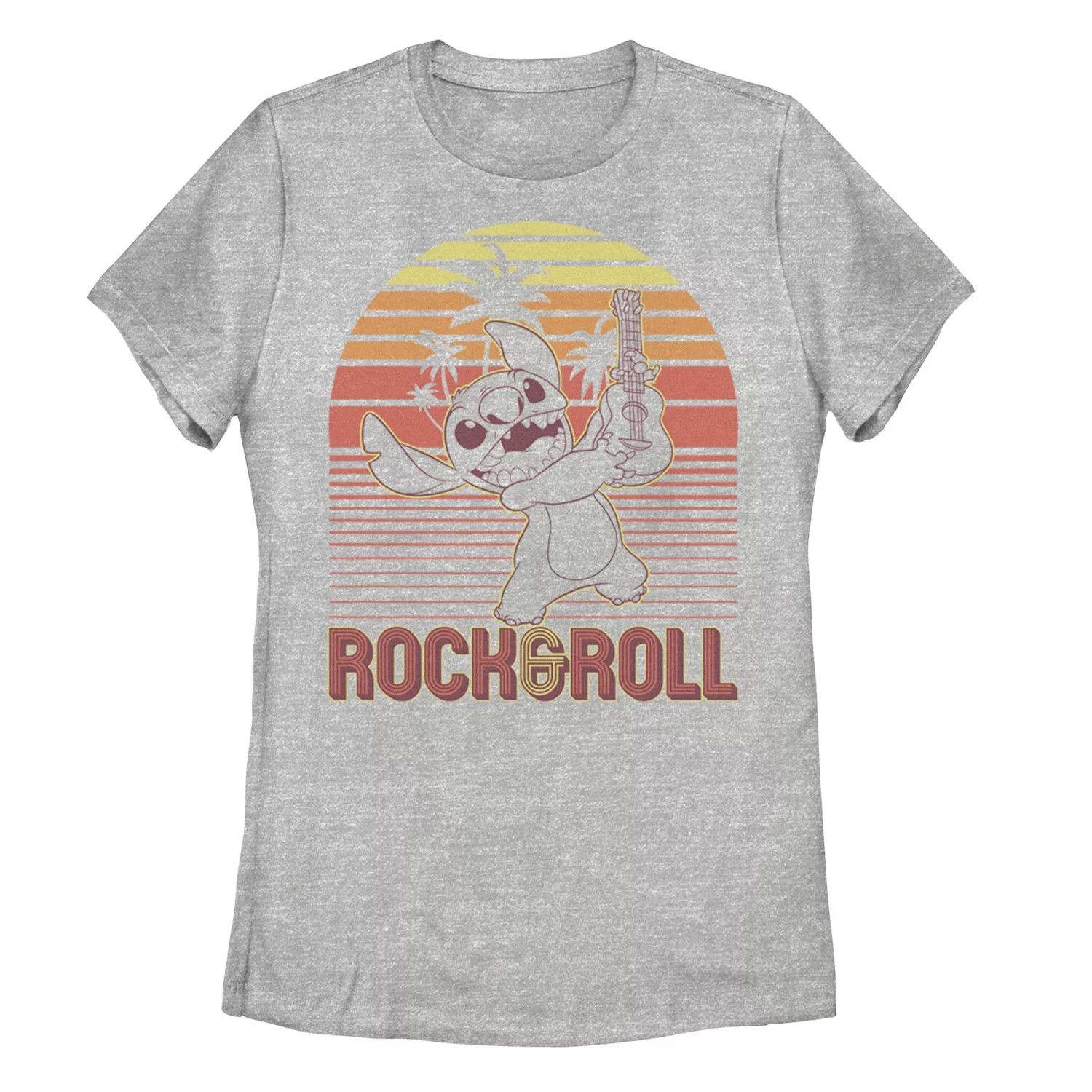 Детская футболка Disney Lilo & Stitch в полоску с надписью «Rock & Roll» в ретро-стиле Licensed Character
Детская футболка Disney Lilo & Stitch в полоску с надписью «Rock & Roll» в ретро-стиле Licensed Character