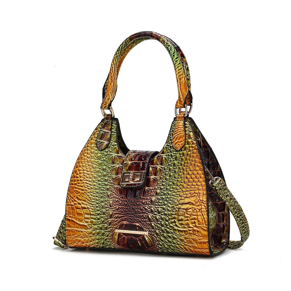 MKF Collection Ava Gradient Женская большая сумка с тиснением под крокодила от Mia K, коричневый
MKF Collection Ava Gradient Женская большая сумка с тиснением под крокодила от Mia K, коричневый