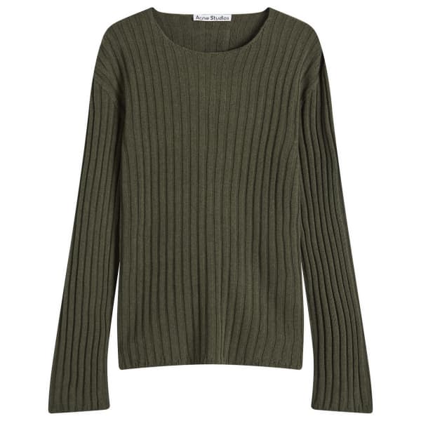 Джемпер Kartic из хлопка с ребристой отделкой Acne Studios, vintage зеленый
Джемпер Kartic из хлопка с ребристой отделкой Acne Studios, vintage зеленый