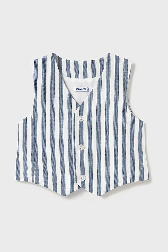 Детская льняная жилетка Mayoral, синий
Детская льняная жилетка Mayoral, синий