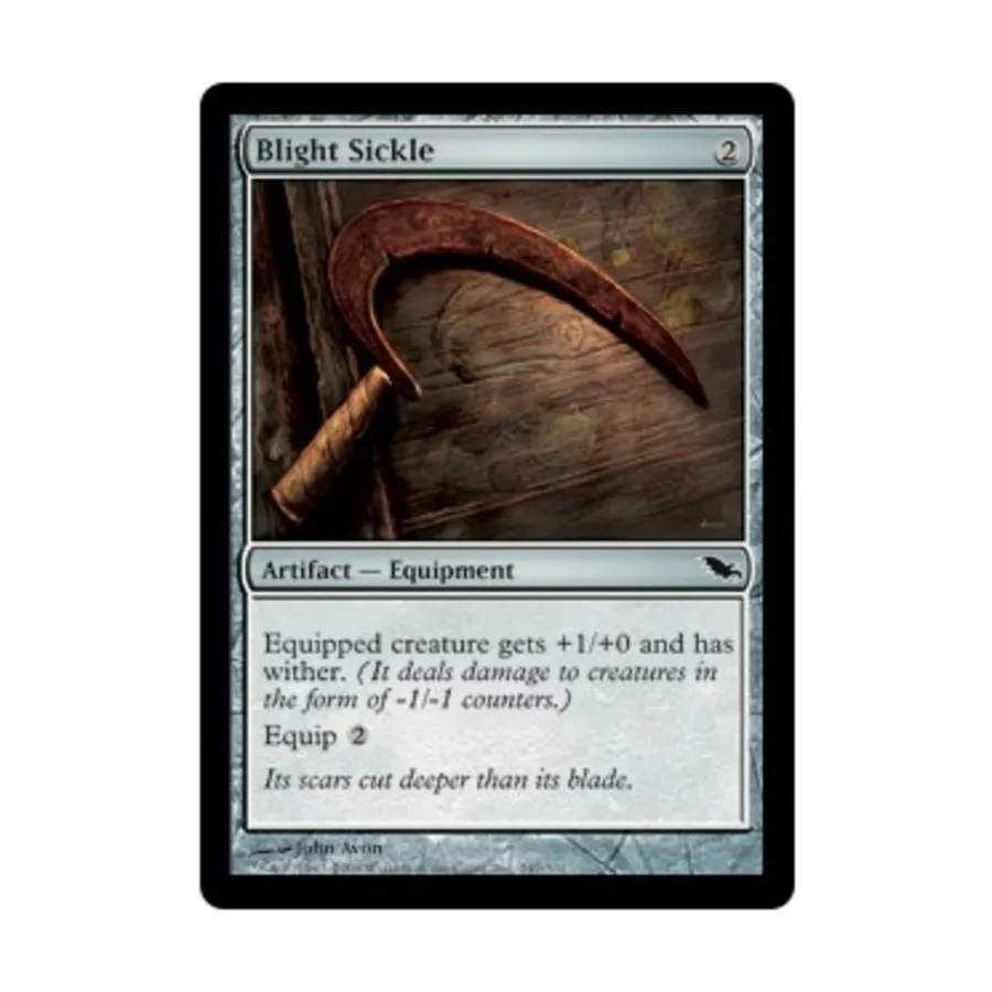 CCG Серп чумы (С), MTG - Shadowmoor
CCG Серп чумы (С), MTG - Shadowmoor