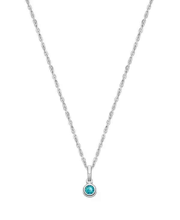 Детское колье из стерлингового серебра с камнями по знаку зодиака для девочек, 12-14 дюймов Tiny Blessings, december
Детское колье из стерлингового серебра с камнями по знаку зодиака для девочек, 12-14 дюймов Tiny Blessings, december