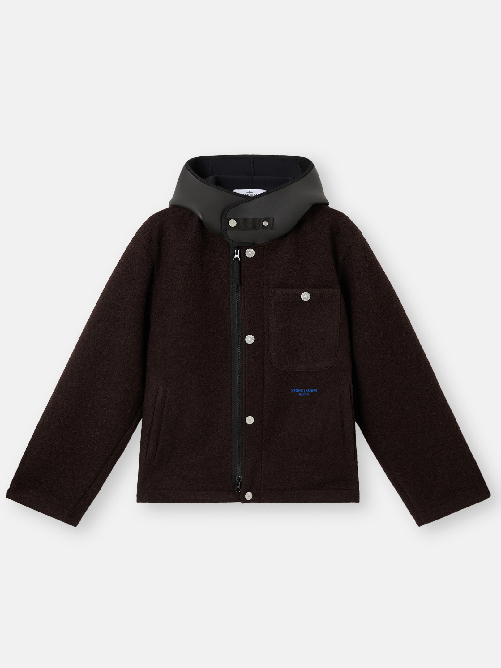 Куртка с капюшоном, ремешком на подбородке и нагрудным карманом Stone Island Q100021 FELTED WOOL POLYESTER_STONE ISLAND MARINA, Mahogany
Куртка с капюшоном, ремешком на подбородке и нагрудным карманом Stone Island Q100021 FELTED WOOL POLYESTER_STONE ISLAND MARINA, Mahogany