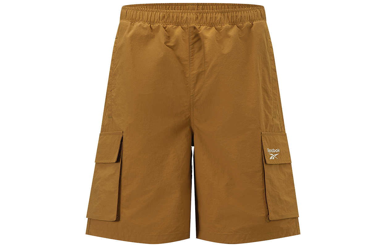 Карго-шорты унисекс мохово-желтые Reebok
Карго-шорты унисекс мохово-желтые Reebok