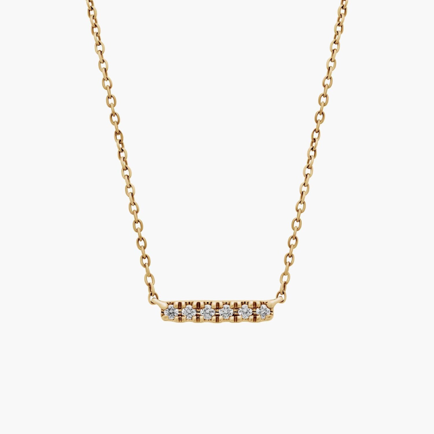 Мини-бриллиантовое ожерелье из желтого золота 14 карат Blue Nile
Мини-бриллиантовое ожерелье из желтого золота 14 карат Blue Nile