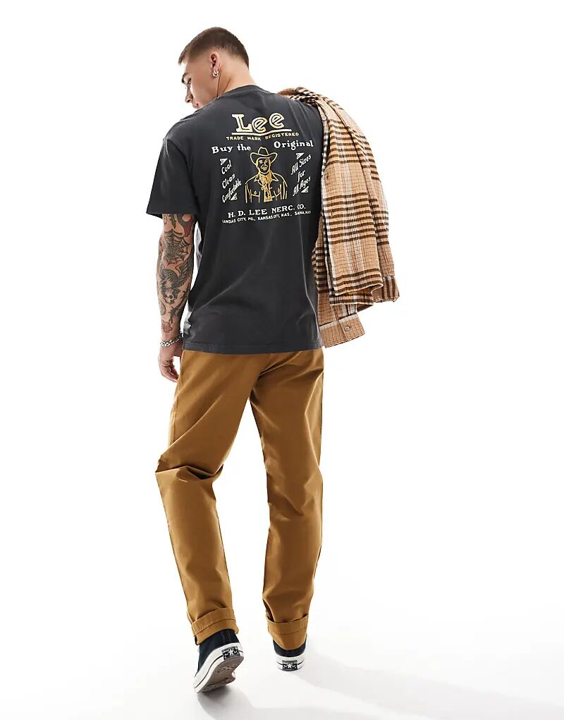 Архивная футболка с принтом логотипа ковбоя на спине, цвет: черный Lee
Архивная футболка с принтом логотипа ковбоя на спине, цвет: черный Lee