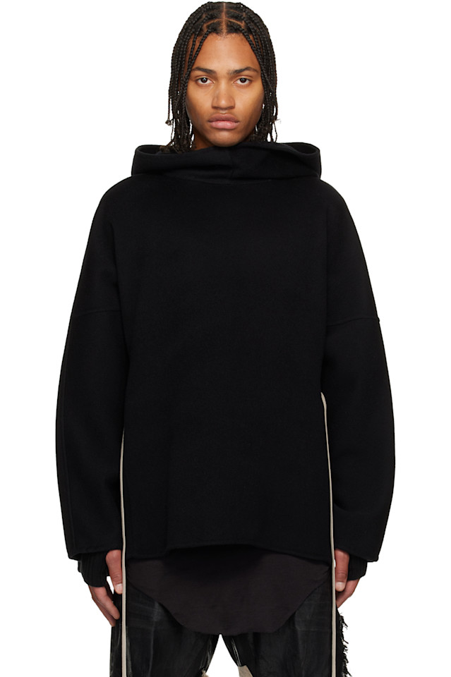 Кашемировая туника с капюшоном Concordians Rick Owens, черный
Кашемировая туника с капюшоном Concordians Rick Owens, черный