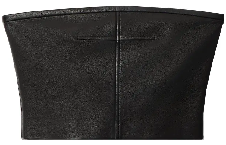 Кожаный топ-бюстье Bodycon Alexander Wang, черный
Кожаный топ-бюстье Bodycon Alexander Wang, черный