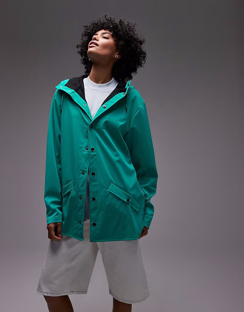Водонепроницаемая короткая куртка Rains 12010 ярко-зеленого цвета
Водонепроницаемая короткая куртка Rains 12010 ярко-зеленого цвета
