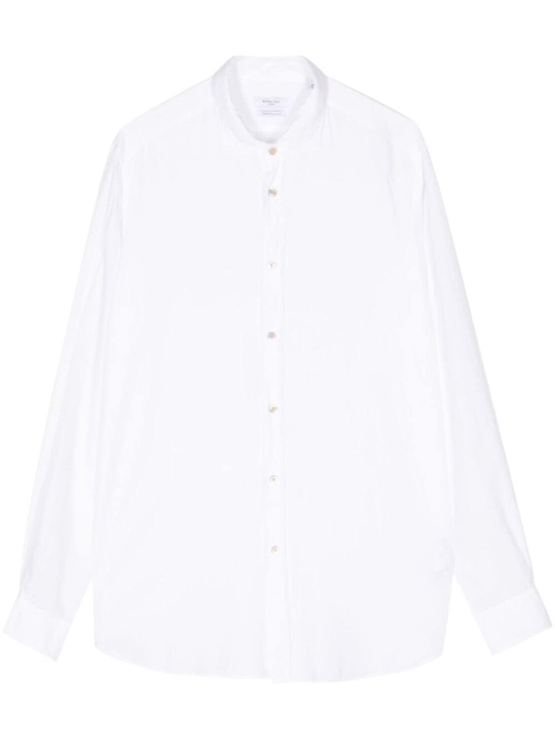 Boglioli рубашка с косым воротником и длинными рукавами, белый
Boglioli рубашка с косым воротником и длинными рукавами, белый