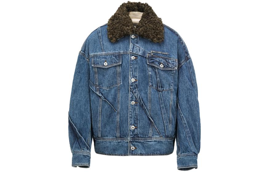 Feng Chen Wang Мужская куртка с синим лацканом, утолщенные, другие
Feng Chen Wang Мужская куртка с синим лацканом, утолщенные, другие