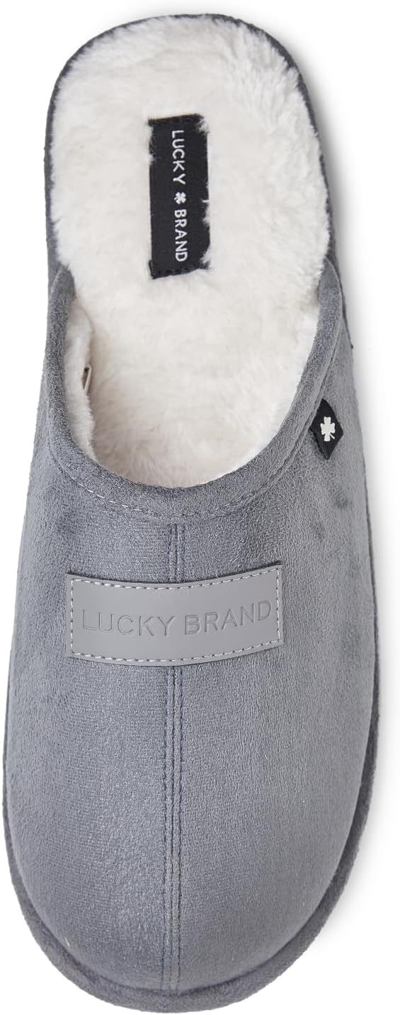 Мужские домашние тапочки Lucky Brand из микровельвета с мягкой подкладкой, серый
Мужские домашние тапочки Lucky Brand из микровельвета с мягкой подкладкой, серый