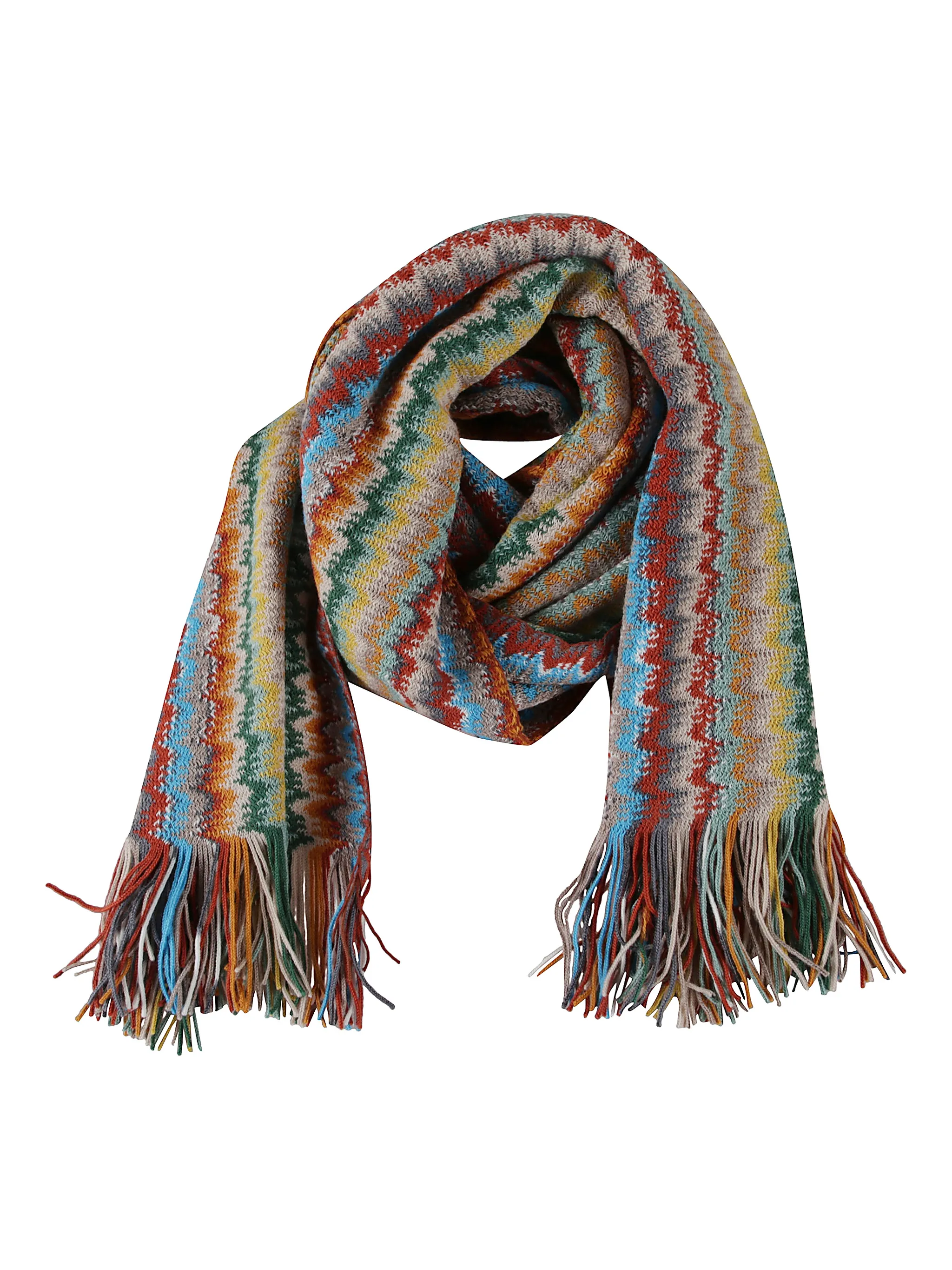 Шарф с бахромой Missoni, нейтральный
Шарф с бахромой Missoni, нейтральный