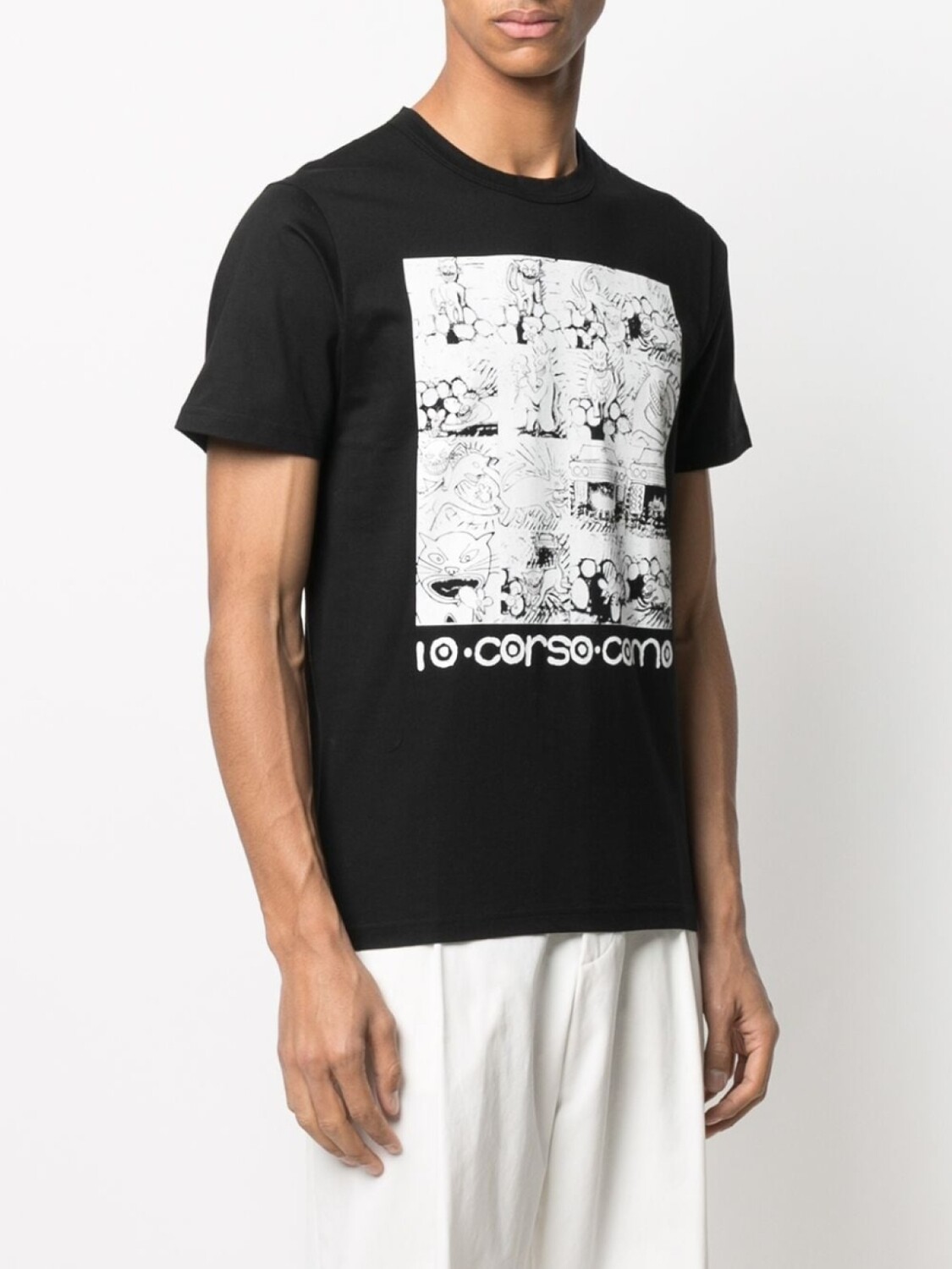 10 CORSO COMO футболка с короткими рукавами и графичным принтом, черный
10 CORSO COMO футболка с короткими рукавами и графичным принтом, черный