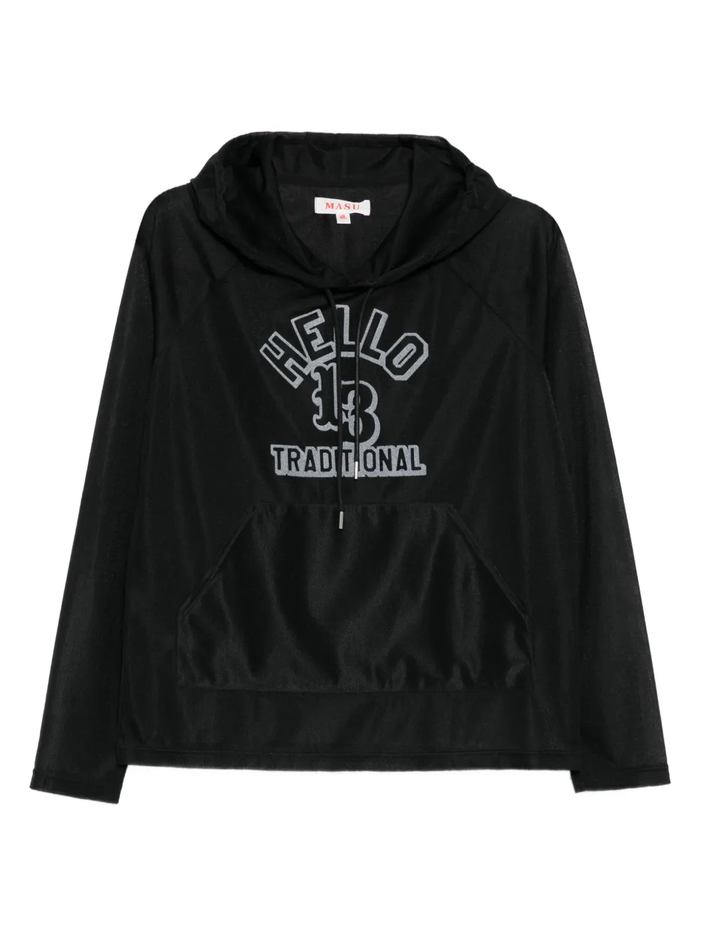 Худи с графичным принтом MASU, черный
Худи с графичным принтом MASU, черный