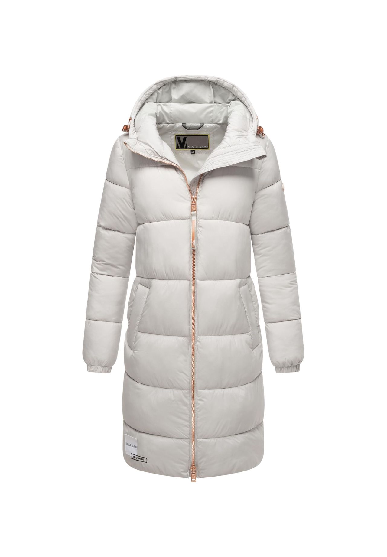 Стеганое пальто Номадиа 16 MARIKOO, светло-серый
Стеганое пальто Номадиа 16 MARIKOO, светло-серый