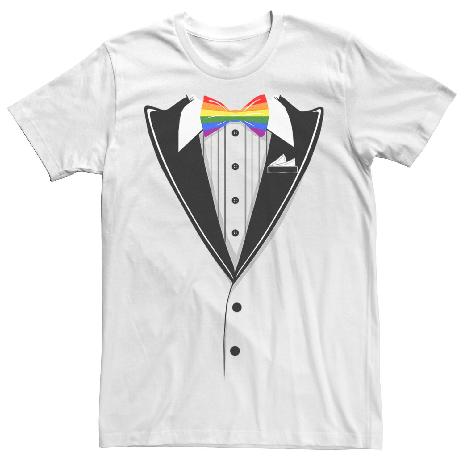 Радужный галстук-бабочка для взрослых, смокинг, футболка Pride Licensed Character
Радужный галстук-бабочка для взрослых, смокинг, футболка Pride Licensed Character