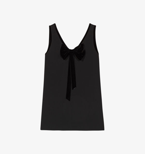 Мини-Платье свободного кроя без рукавов, украшенное бантом Maje, мультиколор
Мини-Платье свободного кроя без рукавов, украшенное бантом Maje, мультиколор